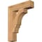 Ekena Millwork Balboa Block Smooth Bracket, Western Red Cedar, 3 1/2"W x 16"D x 20"H BKT04X16X20BOA05SWR - alternate 1